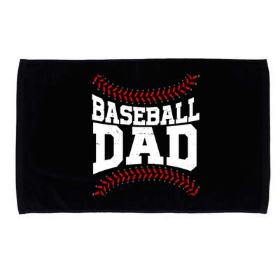 Baseball Dad Sports Fan Microfiber Hand Towel