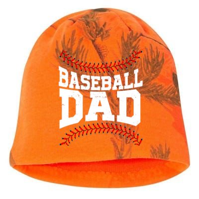 Baseball Dad Sports Fan Kati - Camo Knit Beanie