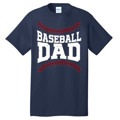 Baseball Dad Sports Fan Tall T-Shirt