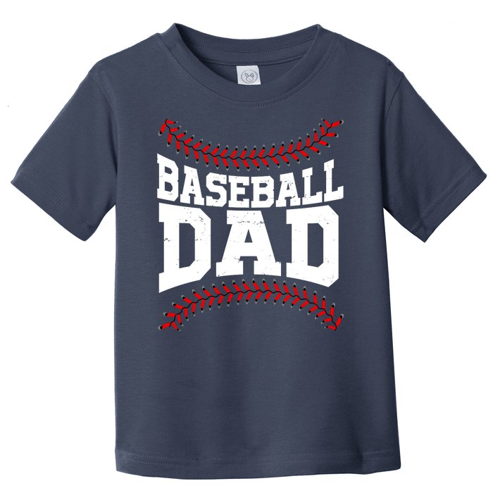 Baseball Dad Sports Fan Toddler T-Shirt