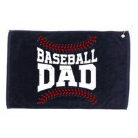 Baseball Dad Sports Fan Grommeted Golf Towel