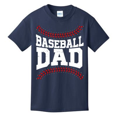 Baseball Dad Sports Fan Kids T-Shirt