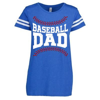 Baseball Dad Sports Fan Enza Ladies Jersey Football T-Shirt