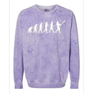 Baseball Evolution Colorblast Crewneck Sweatshirt