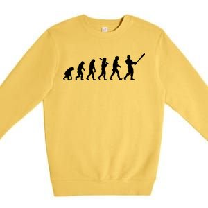 Baseball Evolution Premium Crewneck Sweatshirt