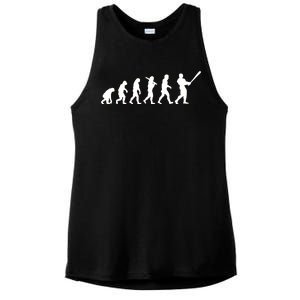 Baseball Evolution Ladies PosiCharge Tri-Blend Wicking Tank