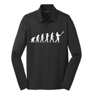 Baseball Evolution Silk Touch Performance Long Sleeve Polo