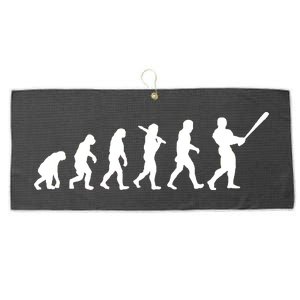 Baseball Evolution Large Microfiber Waffle Golf Towel