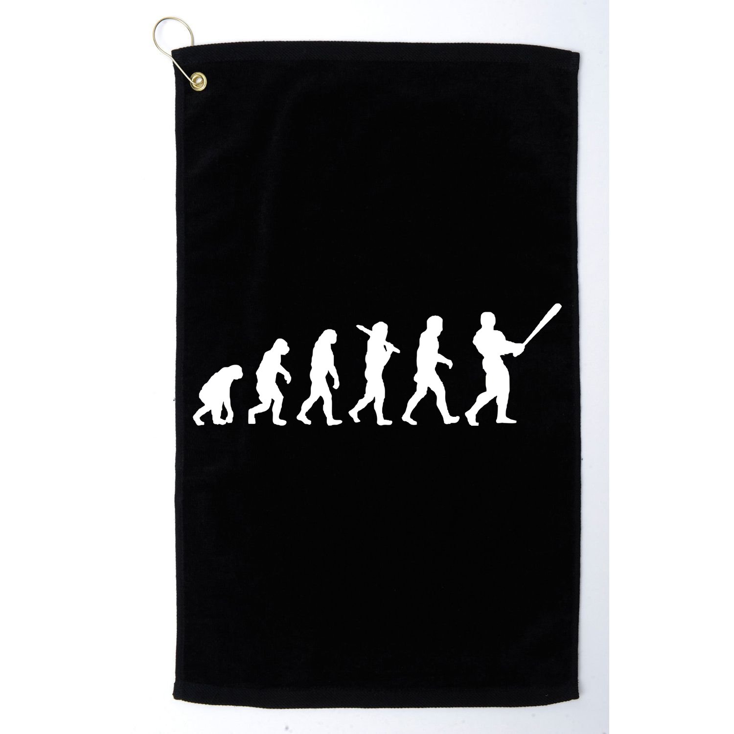 Baseball Evolution Golf Towel
