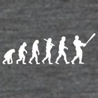 Baseball Evolution Tall T-Shirt