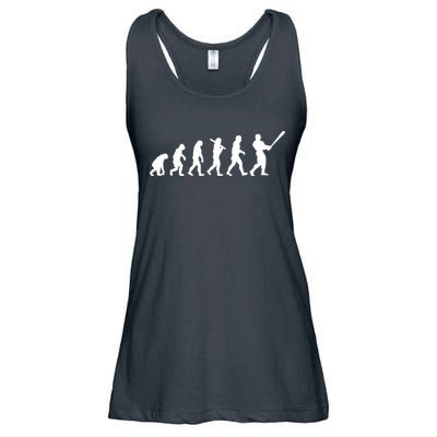 Baseball Evolution Ladies Essential Flowy Tank