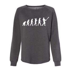 Baseball Evolution Womens California Wash Sweatshirt