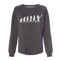 Baseball Evolution Womens California Wash Sweatshirt