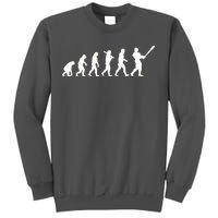 Baseball Evolution Tall Sweatshirt