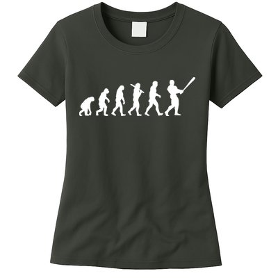 Baseball Evolution Womens T-Shirt