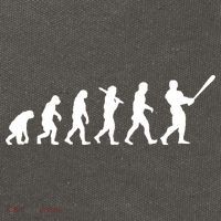Baseball Evolution Cotton Canvas Backpack