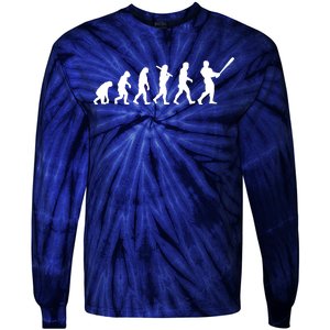 Baseball Evolution Tie-Dye Long Sleeve Shirt