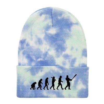 Baseball Evolution Tie Dye 12in Knit Beanie