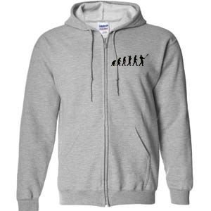 Baseball Evolution Full Zip Hoodie