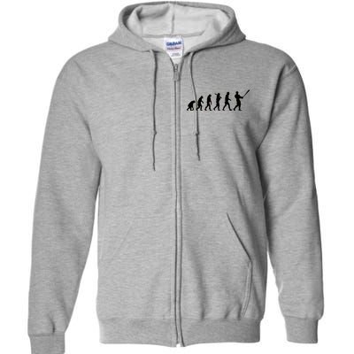 Baseball Evolution Full Zip Hoodie