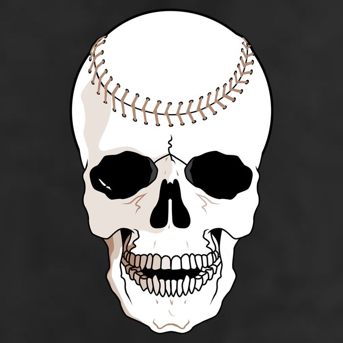 Baseball Face Skeleton Skull Adult Drive Performance Visor