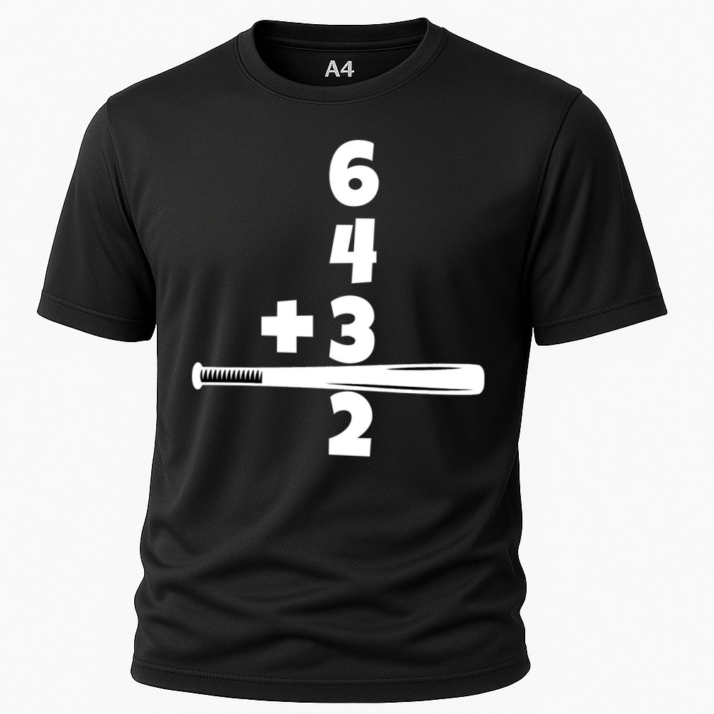 Baseball Funny Joke Cooling Performance Crew T-Shirt