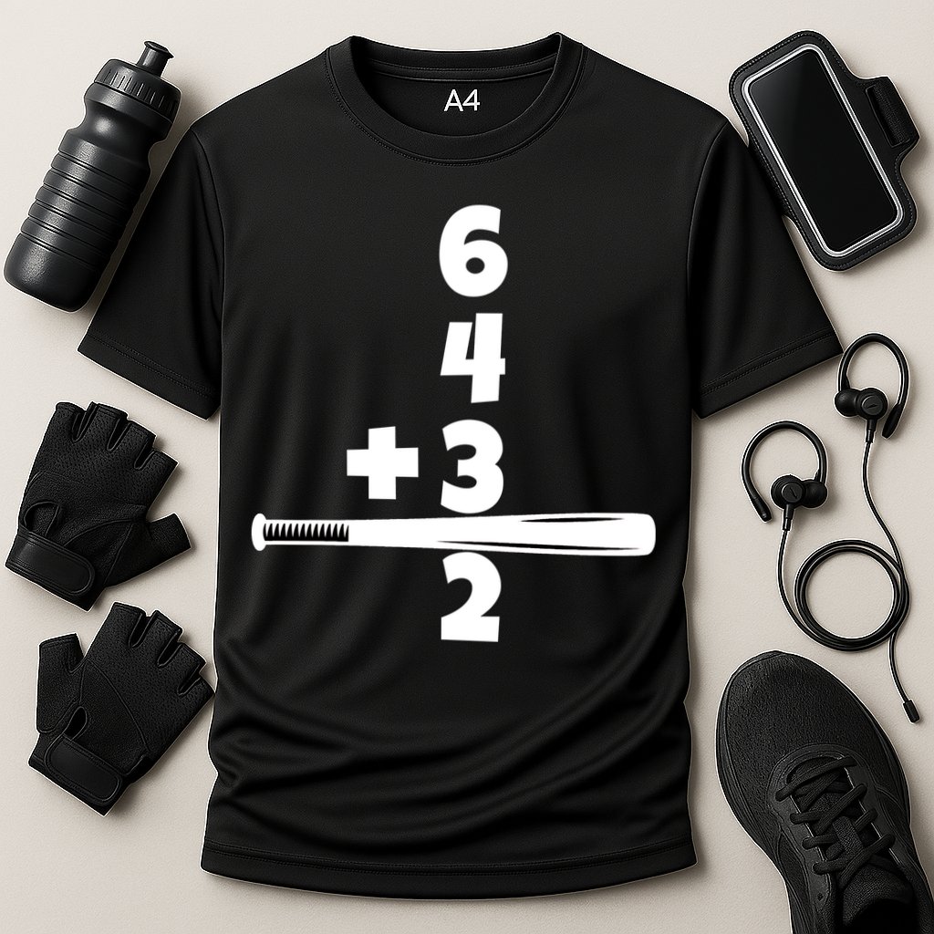 Baseball Funny Joke Cooling Performance Crew T-Shirt