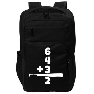 Baseball Funny Joke Impact Tech Backpack