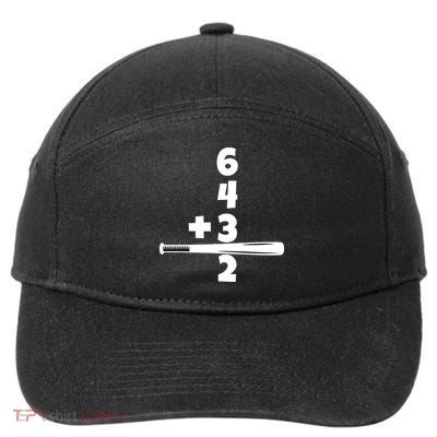 Baseball Funny Joke 7-Panel Snapback Hat