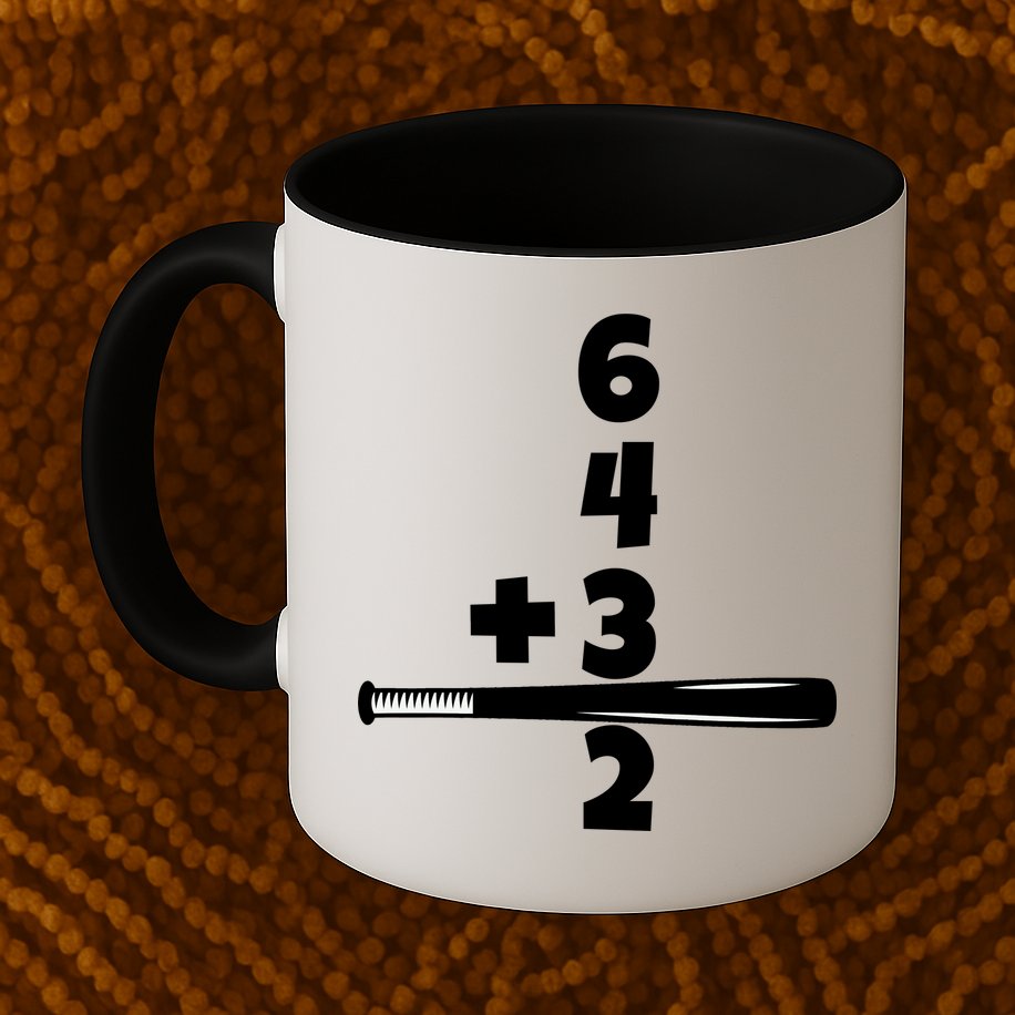 Baseball Funny Joke Mug