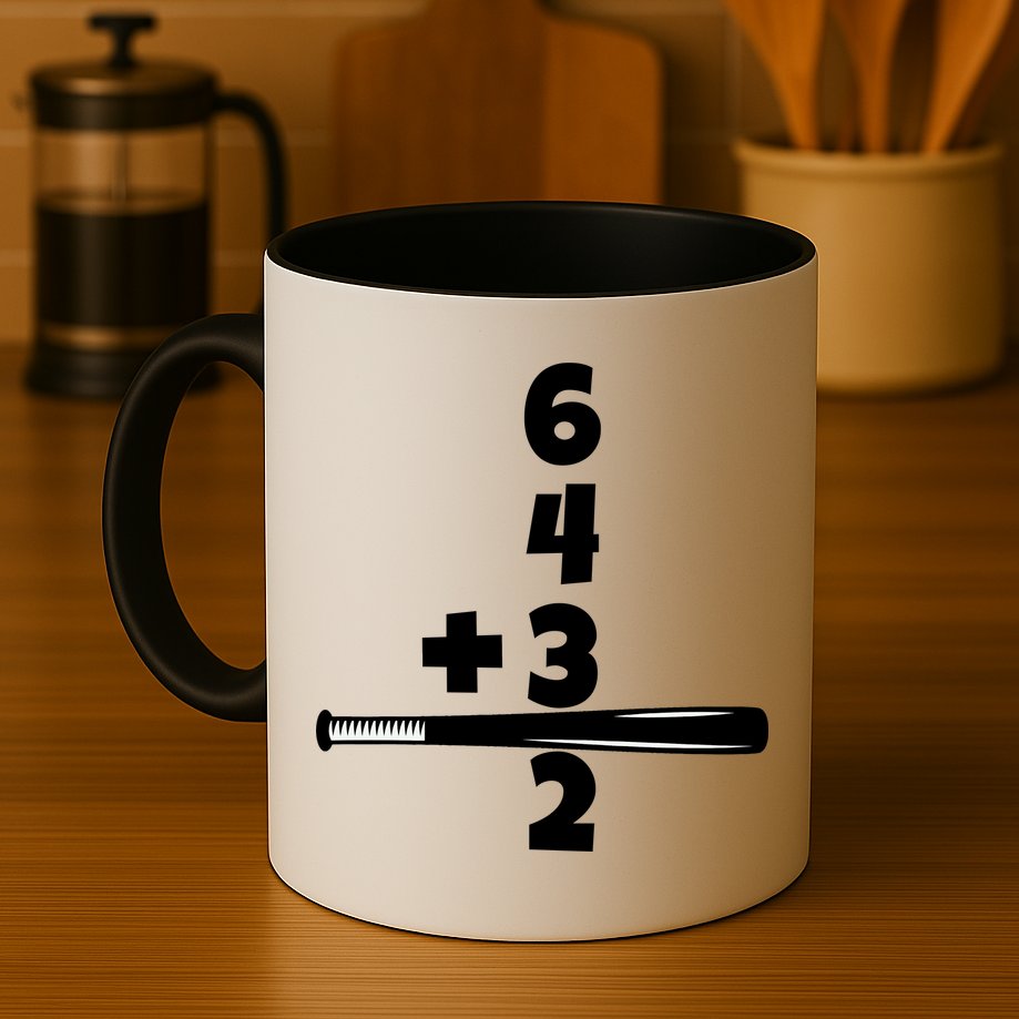 Baseball Funny Joke Mug