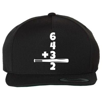 Baseball Funny Joke Wool Snapback Cap