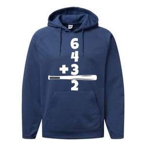 Baseball Funny Joke Performance Fleece Hoodie