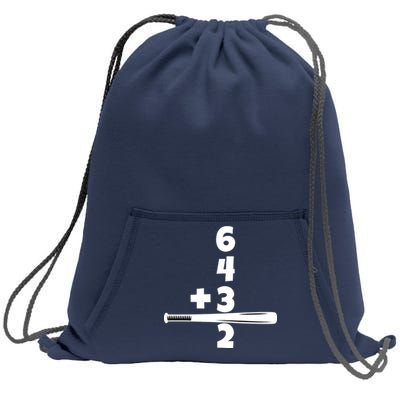 Baseball Funny Joke Sweatshirt Cinch Pack Bag