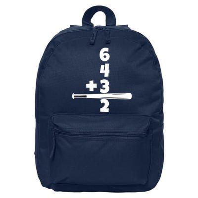 Baseball Funny Joke 16 in Basic Backpack