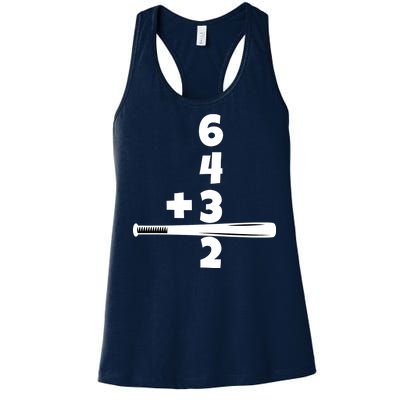 Baseball Funny Joke Women's Racerback Tank