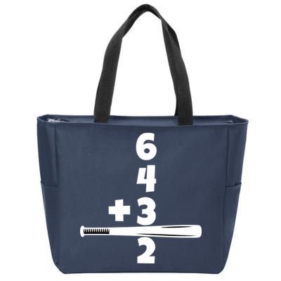 Baseball Funny Joke Zip Tote Bag