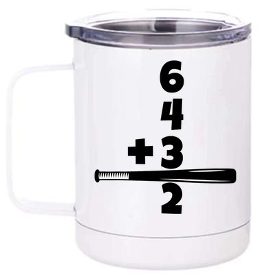 Baseball Funny Joke 12 oz Stainless Steel Tumbler Cup