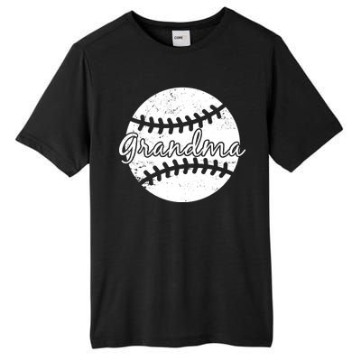 Baseball Grandma Tall Fusion ChromaSoft Performance T-Shirt