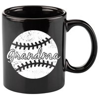 Baseball Grandma 11oz C Handle Ceramic Mug
