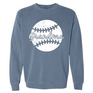 Baseball Grandma Garment-Dyed Sweatshirt