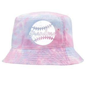 Baseball Grandma Tie-Dyed Bucket Hat