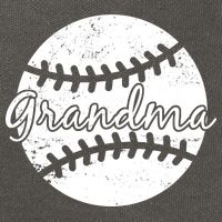Baseball Grandma Cotton Canvas Backpack