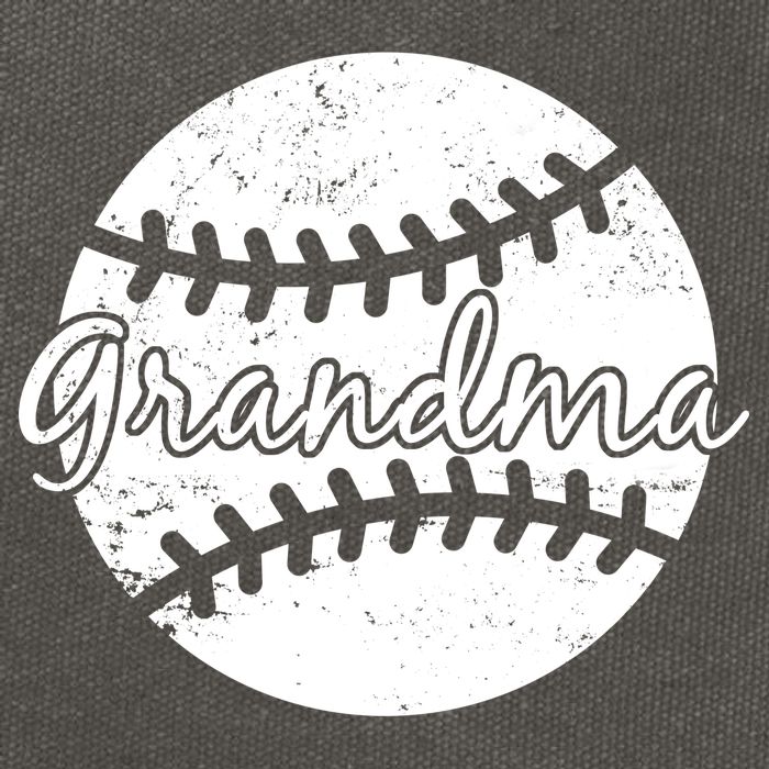 Baseball Grandma Cotton Canvas Backpack