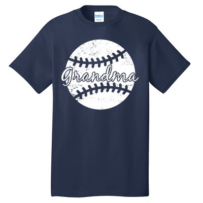 Baseball Grandma Tall T-Shirt