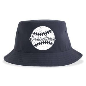 Baseball Grandma Sustainable Bucket Hat