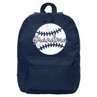 Baseball Grandma 16 in Basic Backpack