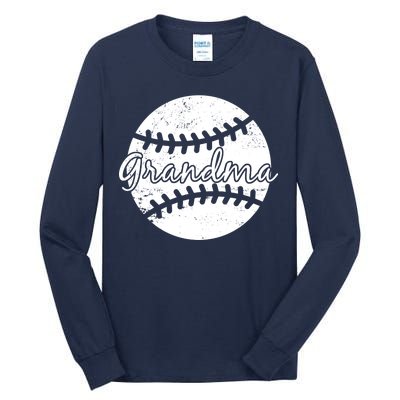 Baseball Grandma Tall Long Sleeve T-Shirt