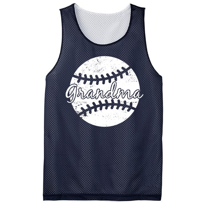 Baseball Grandma Mesh Reversible Basketball Jersey Tank