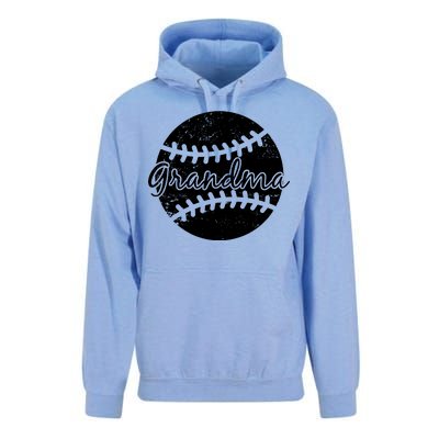 Baseball Grandma Unisex Surf Hoodie